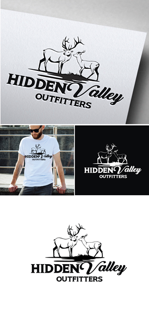 Logo Design by Om Namah Shivay for Hidden Valley Outfitters | Design: #30112704