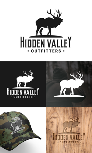 Logo Design by Aezakmi for Hidden Valley Outfitters | Design: #30124054