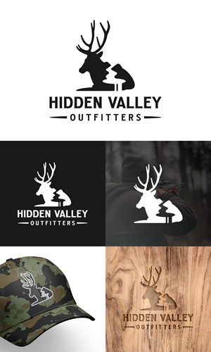 Logo Design by Aezakmi for Hidden Valley Outfitters | Design: #30124055