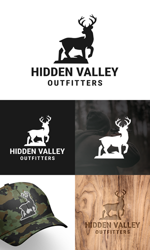 Logo Design by Aezakmi for Hidden Valley Outfitters | Design: #30124056