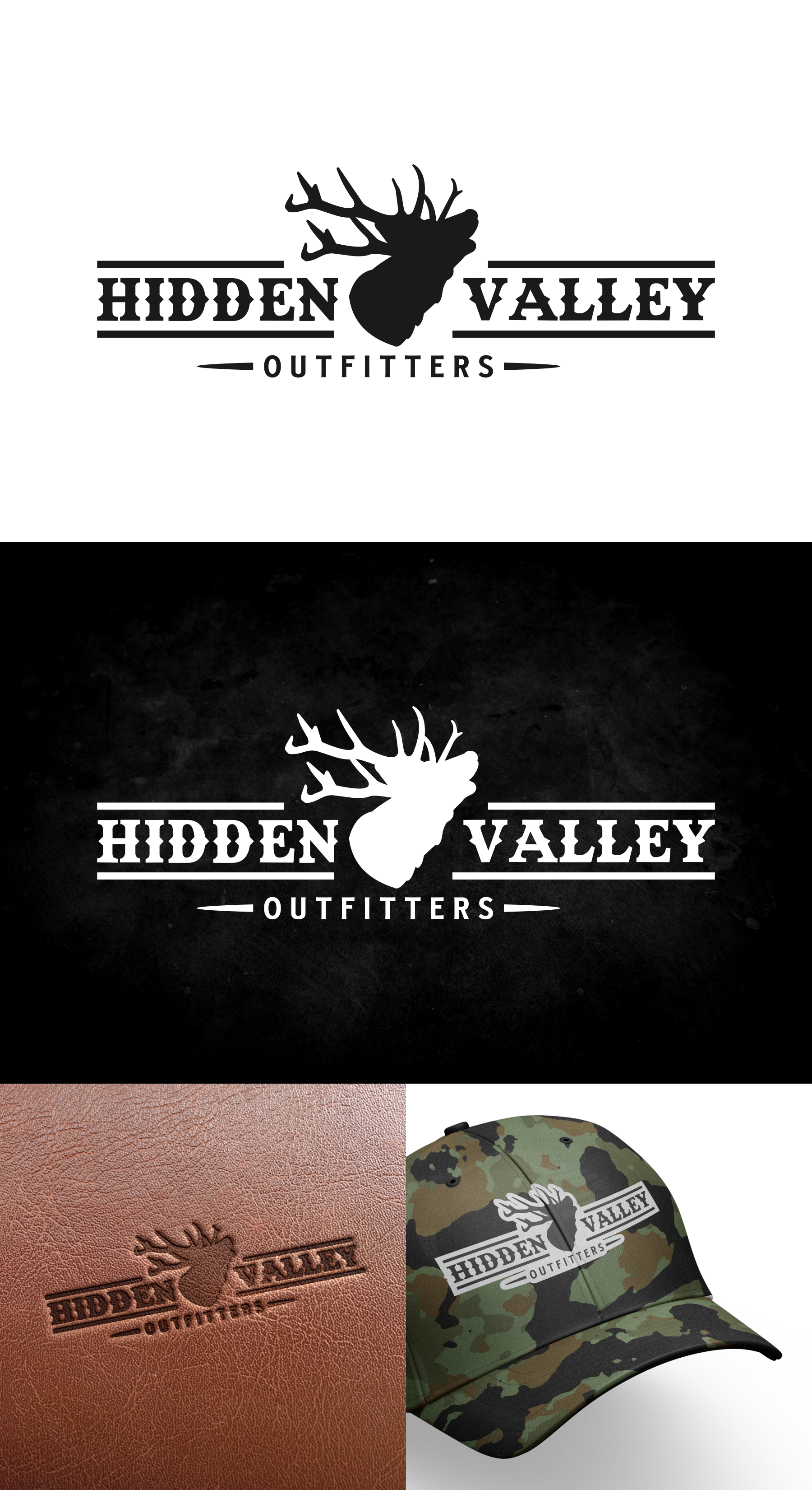 Logo-Design von Aezakmi für Hidden Valley Outfitters | Design #30135654