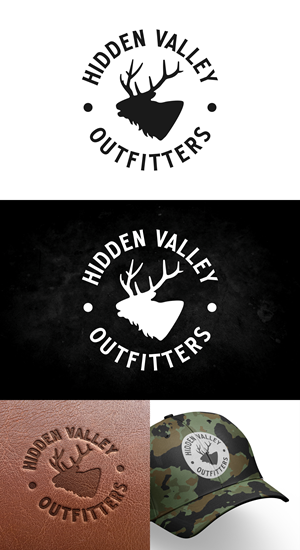 Logo Design by Aezakmi for Hidden Valley Outfitters | Design: #30135655