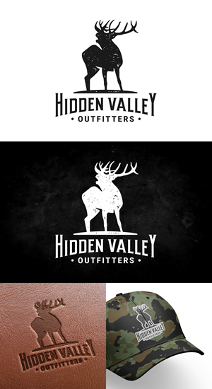 Logo Design by Aezakmi for Hidden Valley Outfitters | Design: #30135656