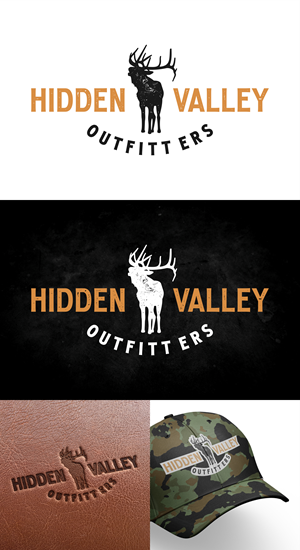 Logo Design by Aezakmi for Hidden Valley Outfitters | Design: #30135657