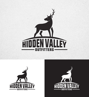 Logo Design by loveqis for Hidden Valley Outfitters | Design: #30110354