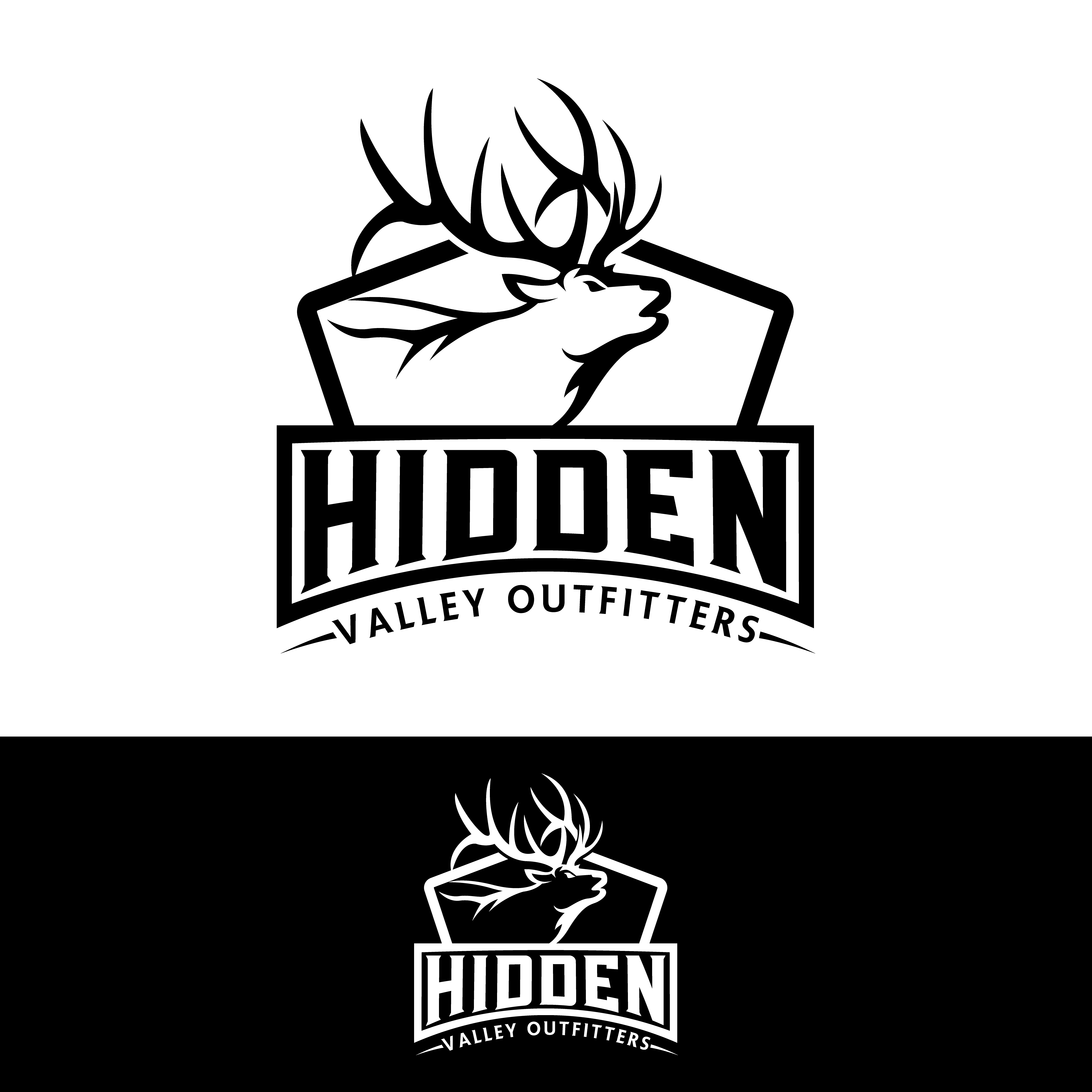 Logo Design by rohulamin007 for Hidden Valley Outfitters | Design #30121587