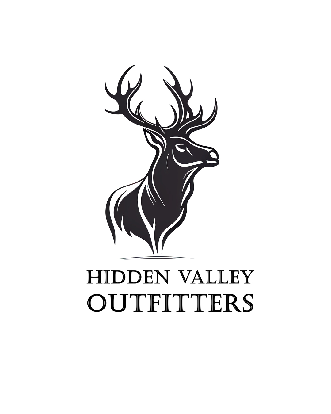 Logo Design by Amorphous Designs for Hidden Valley Outfitters | Design #30140100