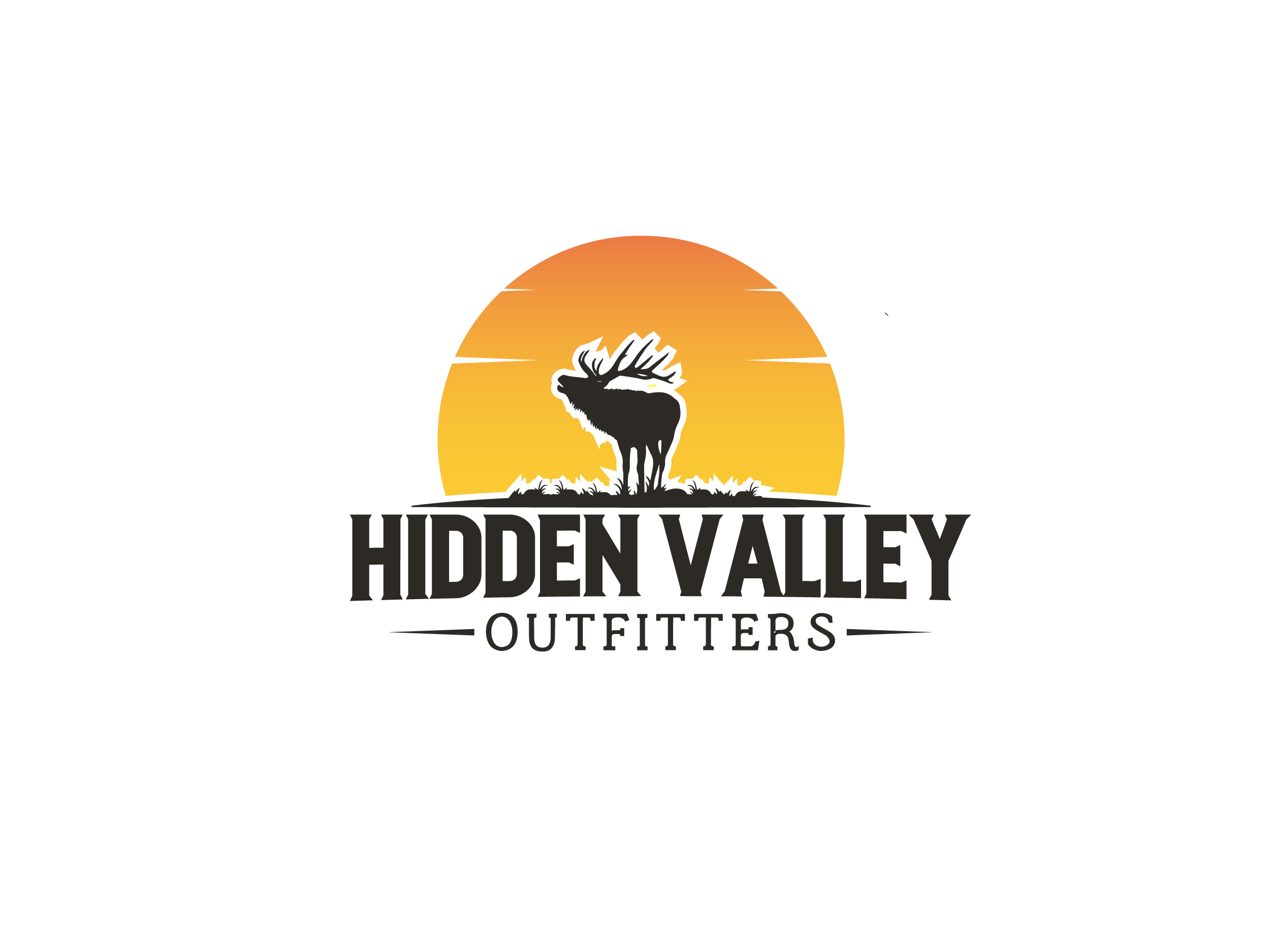 Logo Design by jika for Hidden Valley Outfitters | Design #30100437