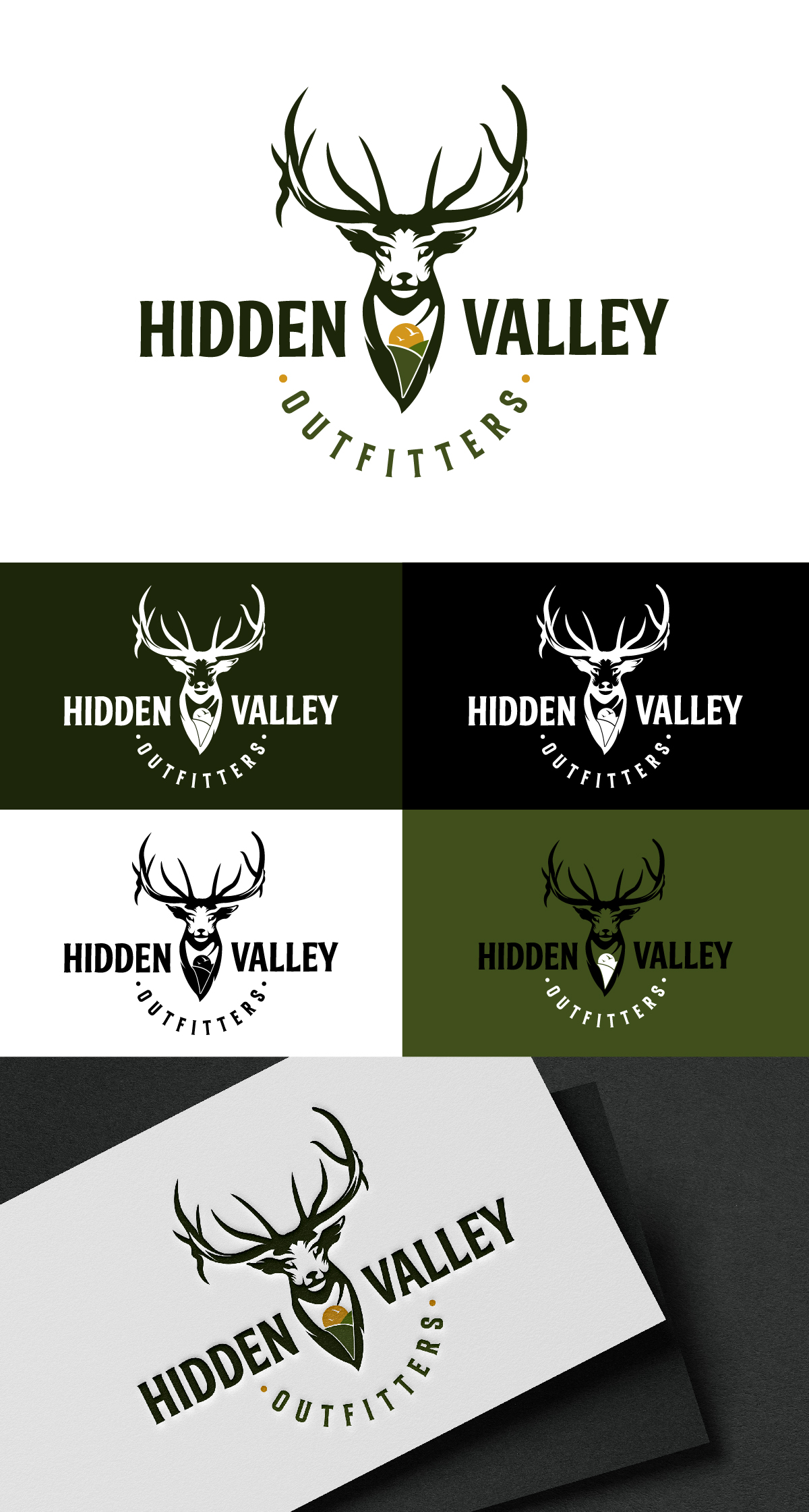 Diseño de Logo por DesignLima para Hidden Valley Outfitters | Diseño #30107225