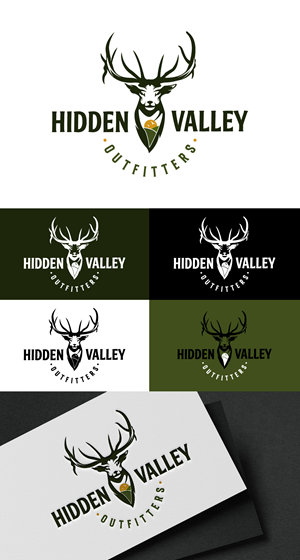 Logo Design by DesignLima for Hidden Valley Outfitters | Design: #30107225