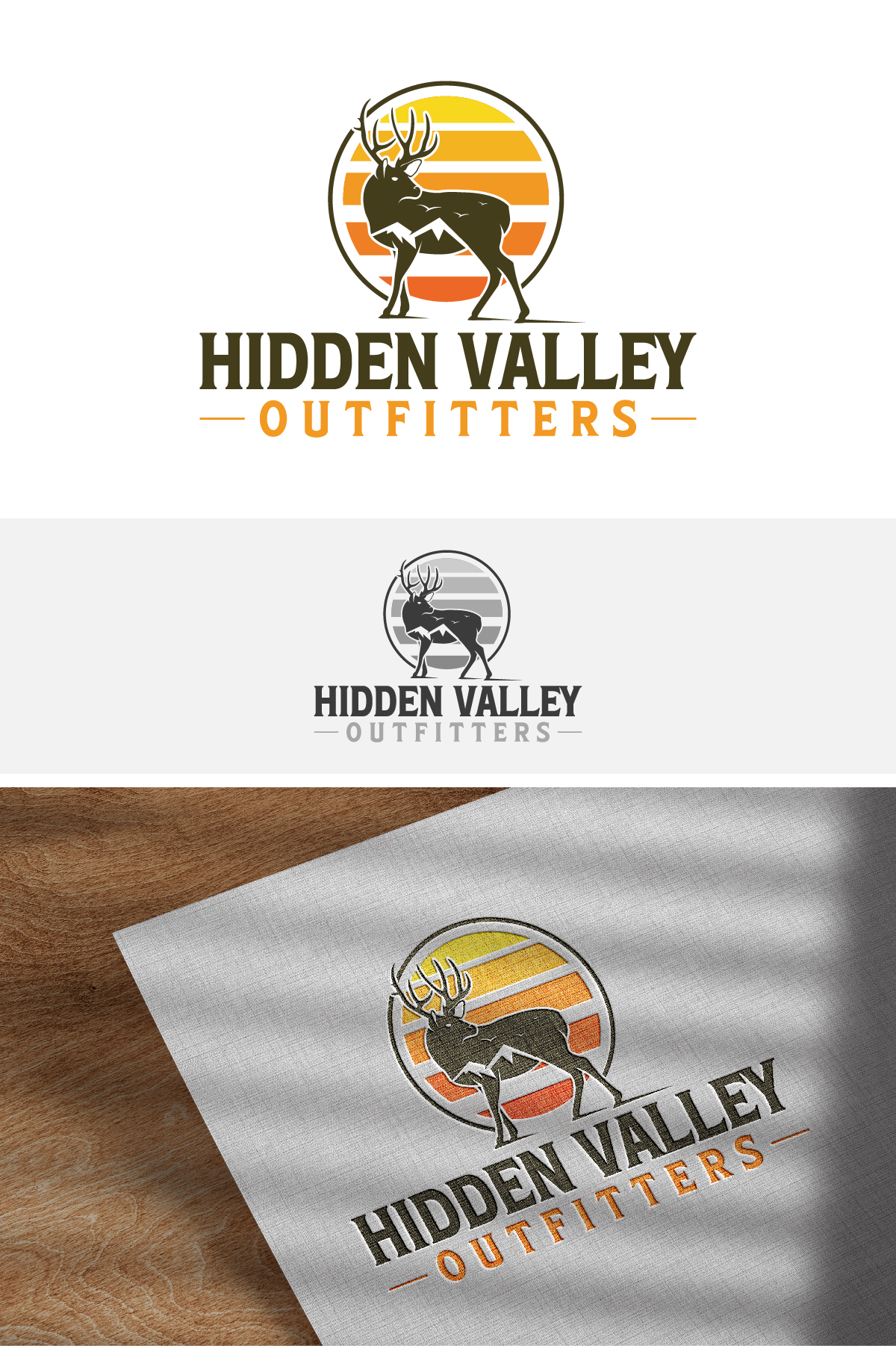 Logo Design by DesignLima for Hidden Valley Outfitters | Design #30107226