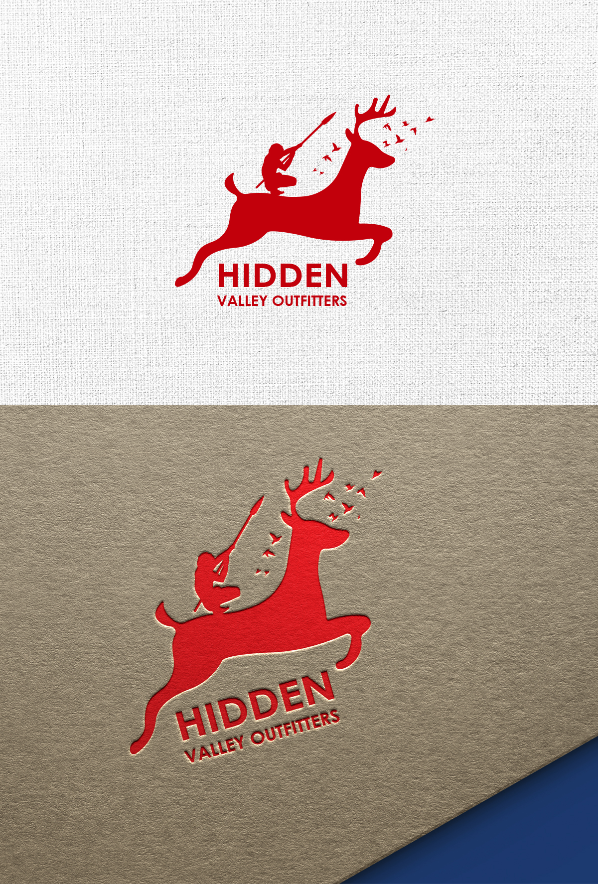 Logo Design by creative2lab 2 for Hidden Valley Outfitters | Design #30138800