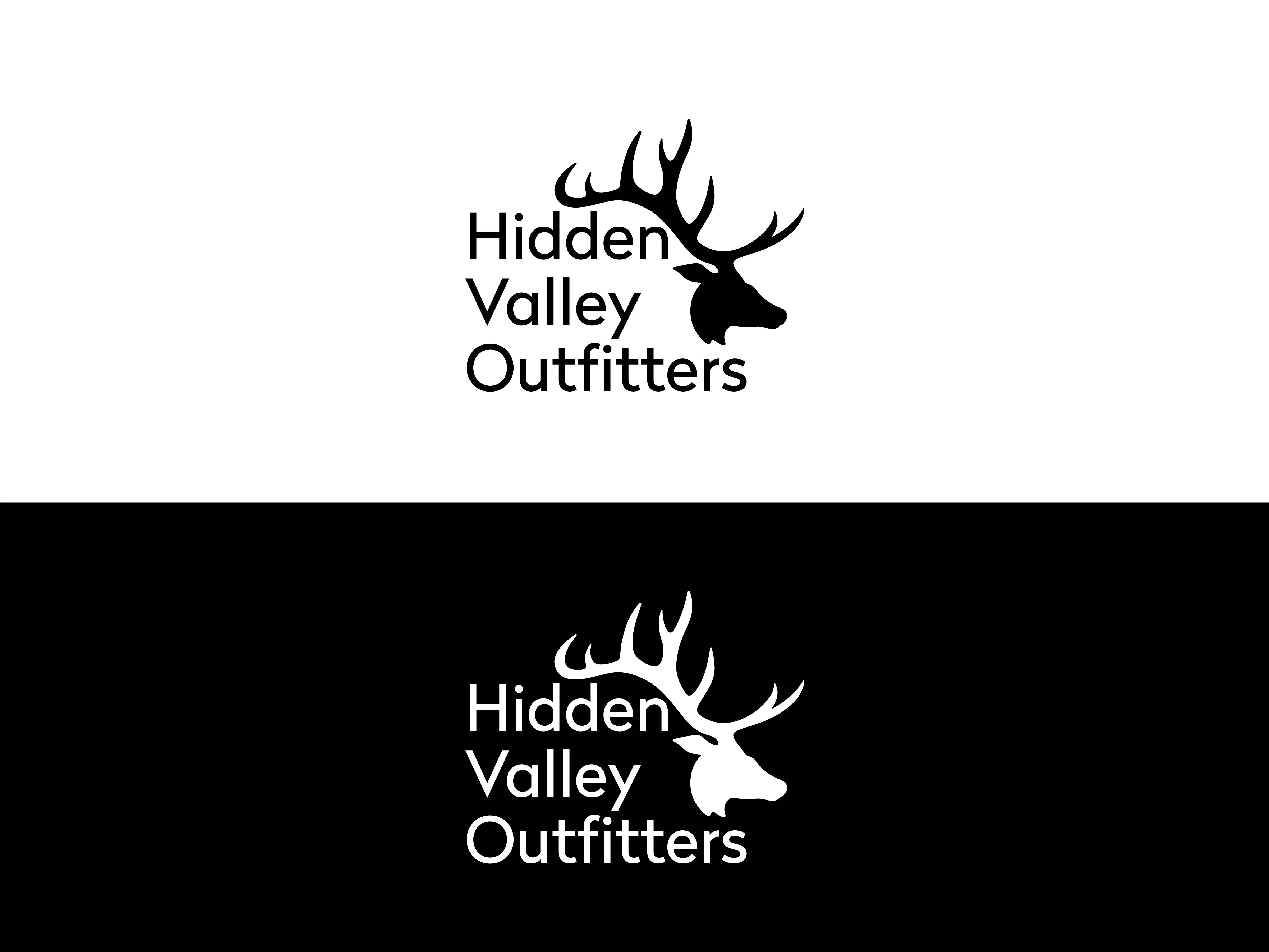 Logo Design by sun_bird for Hidden Valley Outfitters | Design #30140866