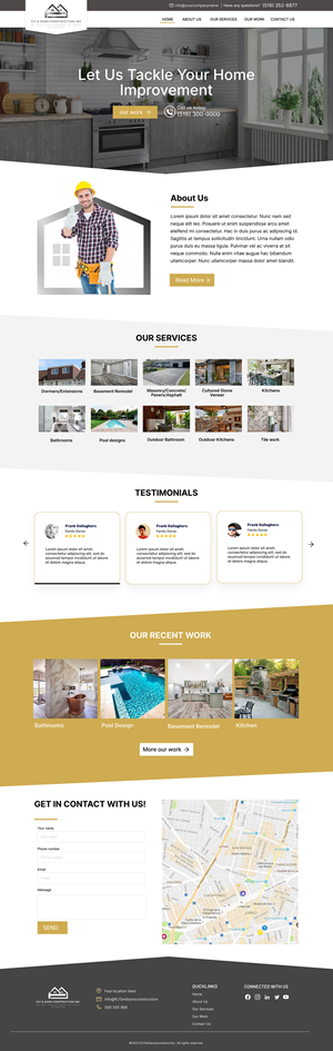 Web Design by DeriMH for this project | Design: #30154707