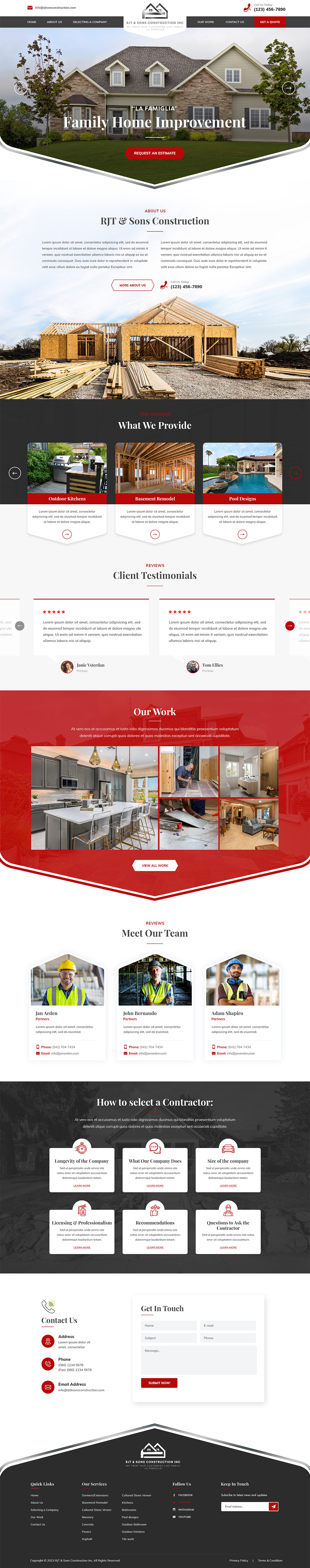 Web Design by symagency for this project | Design #30131349