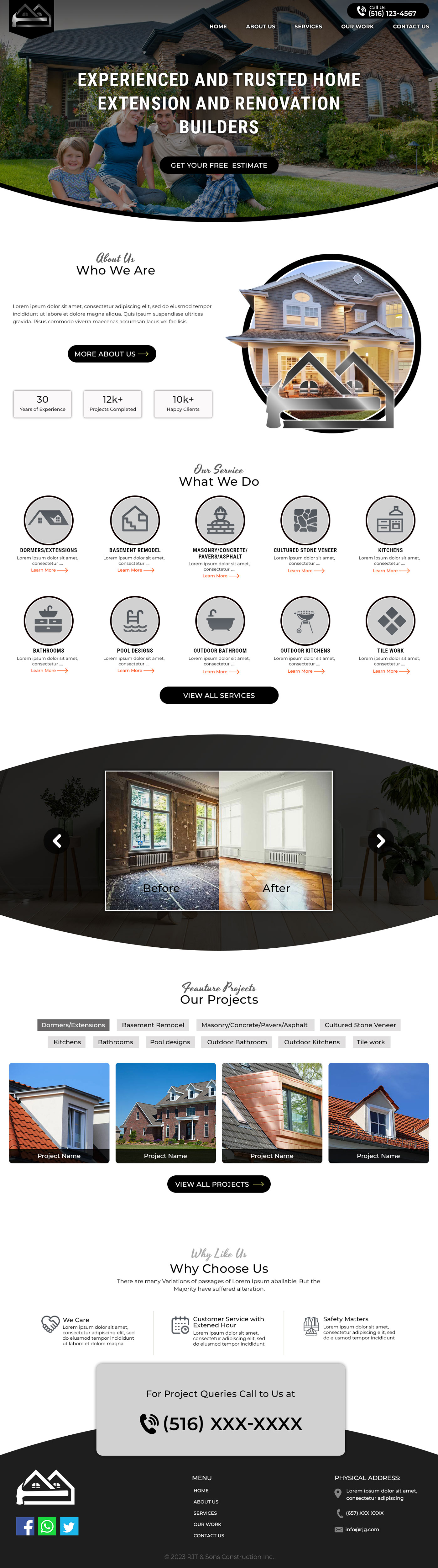 Web Design par Tanvir pour ce projet | Design #30133066