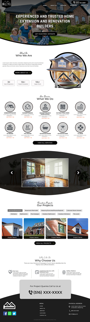 Web Design by Tanvir for this project | Design: #30133066