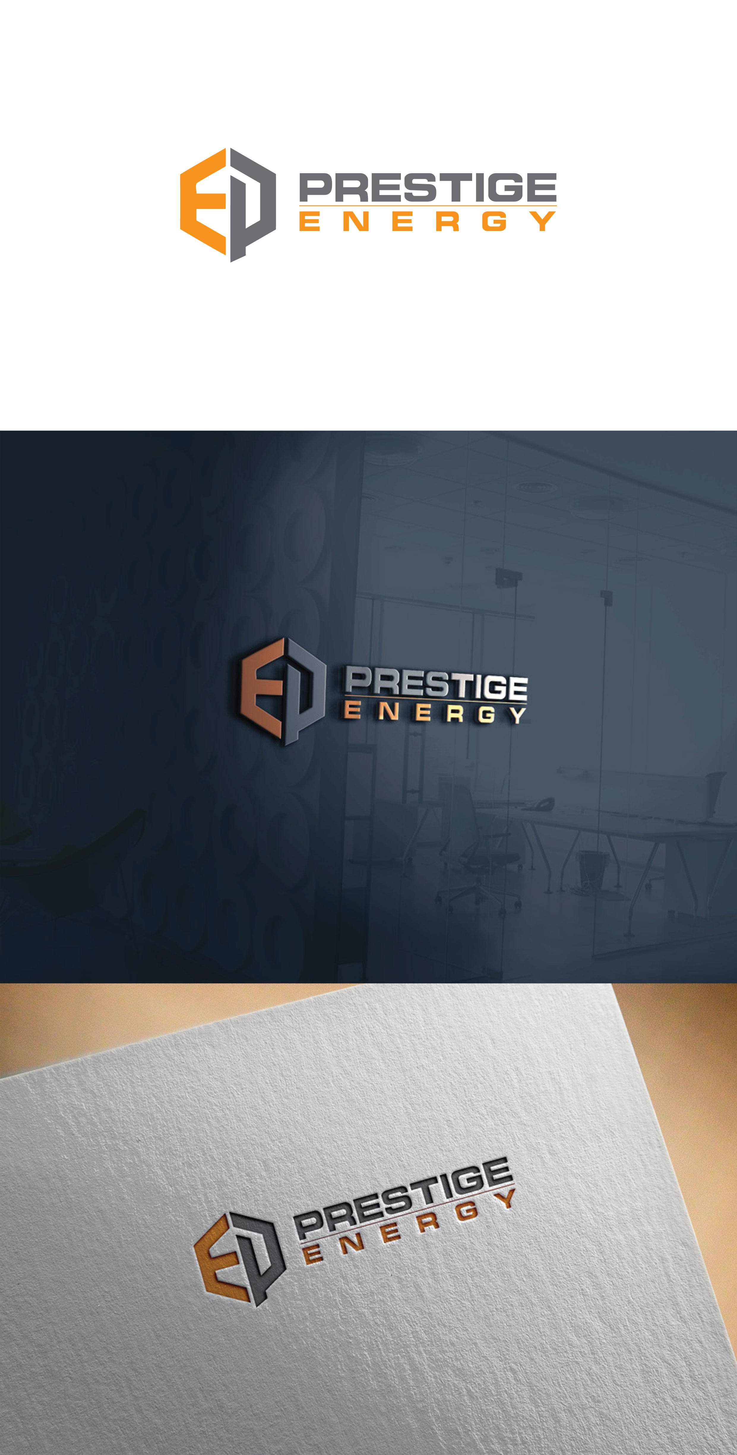 Logo Design by (Vision) for Prestige Energy | Design #30113547