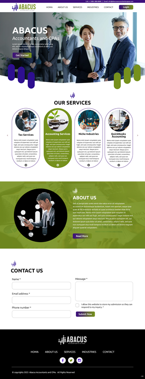 Web Design by pb for ONEELEVEN | Design: #30107117