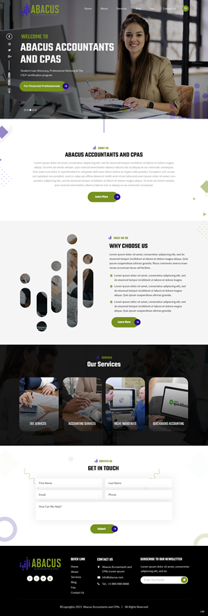 Web Design by pb for ONEELEVEN | Design: #30107118