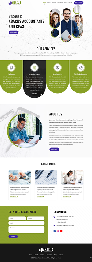 Web Design by pb for ONEELEVEN | Design: #30107126