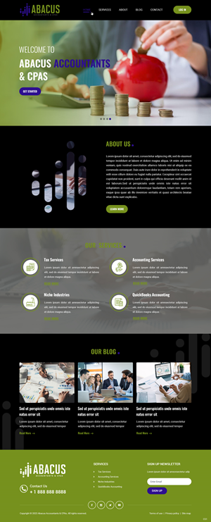 Web Design by pb for ONEELEVEN | Design: #30107128