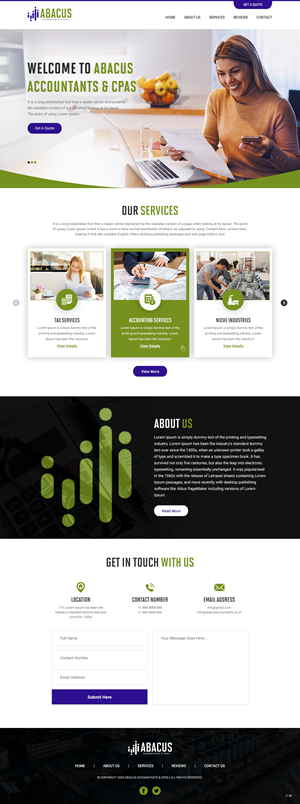 Web Design by pb for ONEELEVEN | Design: #30107130