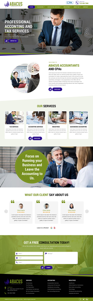 Web Design by rightway for ONEELEVEN | Design: #30112218