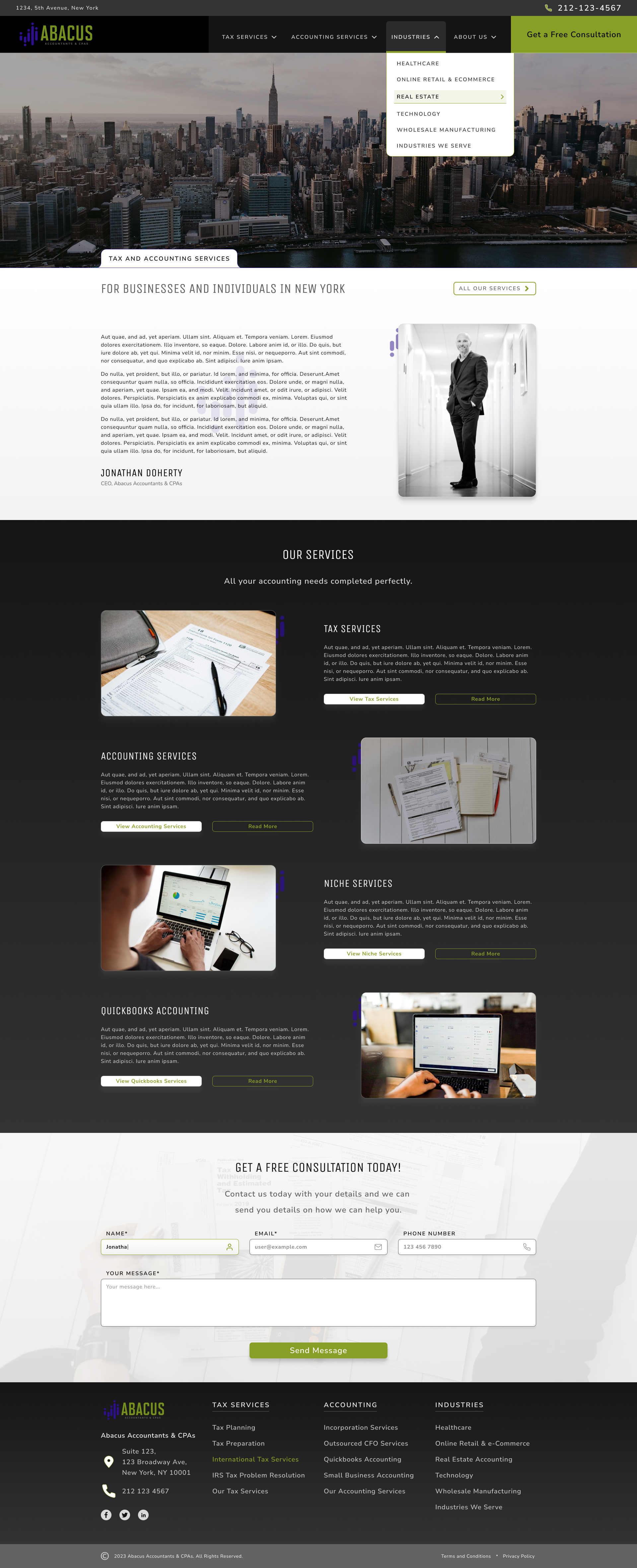 Web Design by deftlysimple for ONEELEVEN | Design #30144327