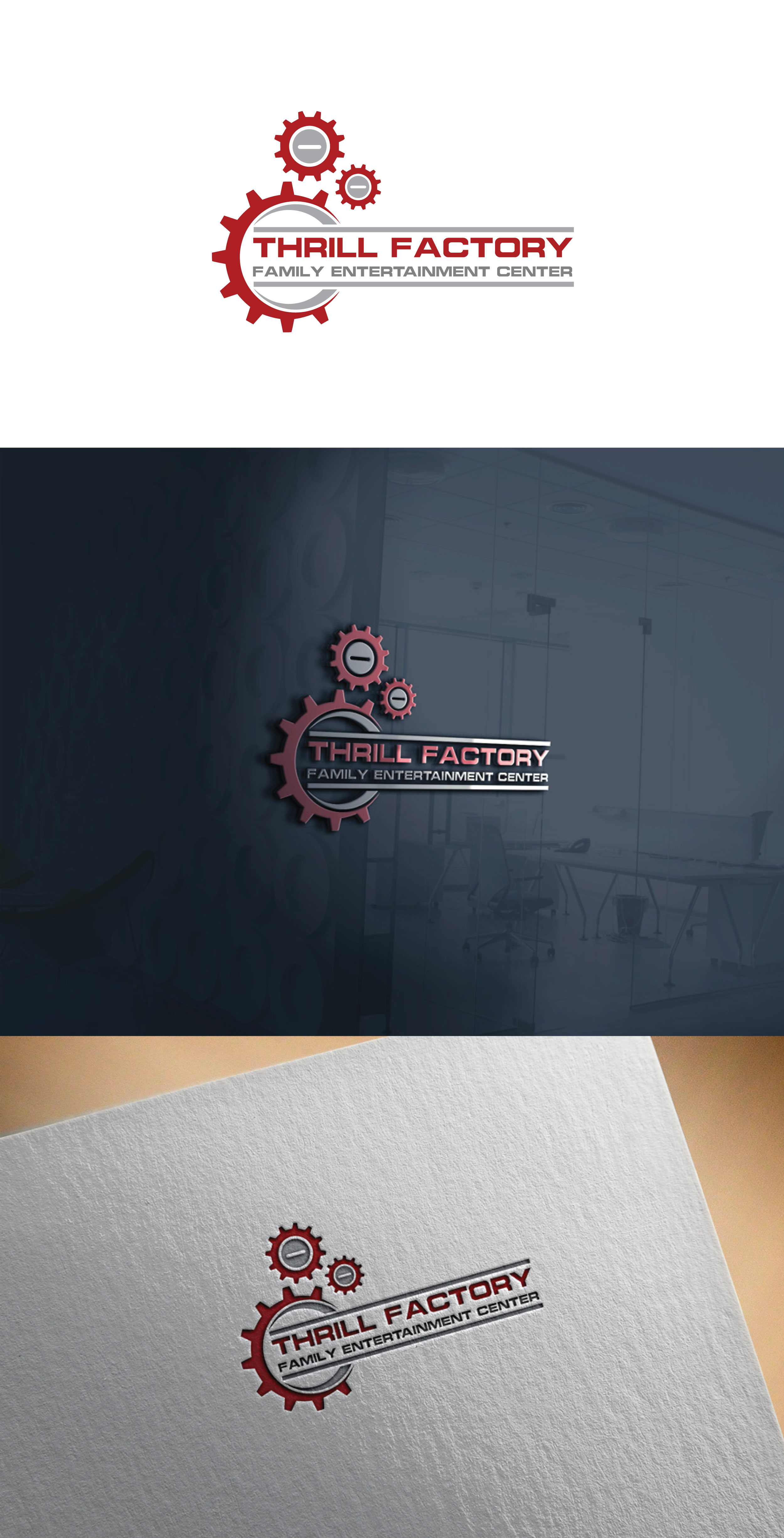 Logo-Design von (Vision) für Thrill Factory  | Design #30110120