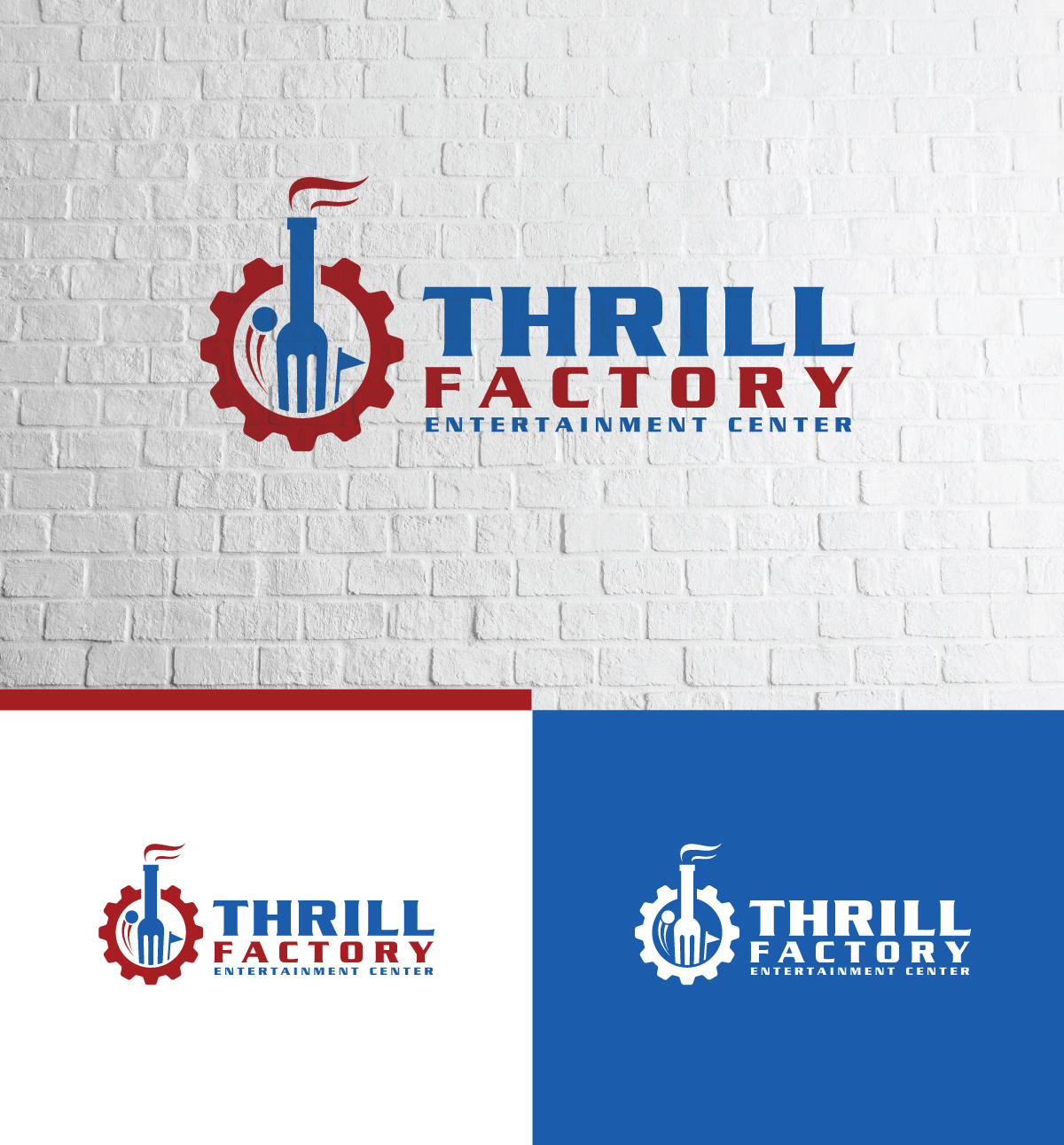 Logo Design by creativepix for Thrill Factory  | Design #30109458