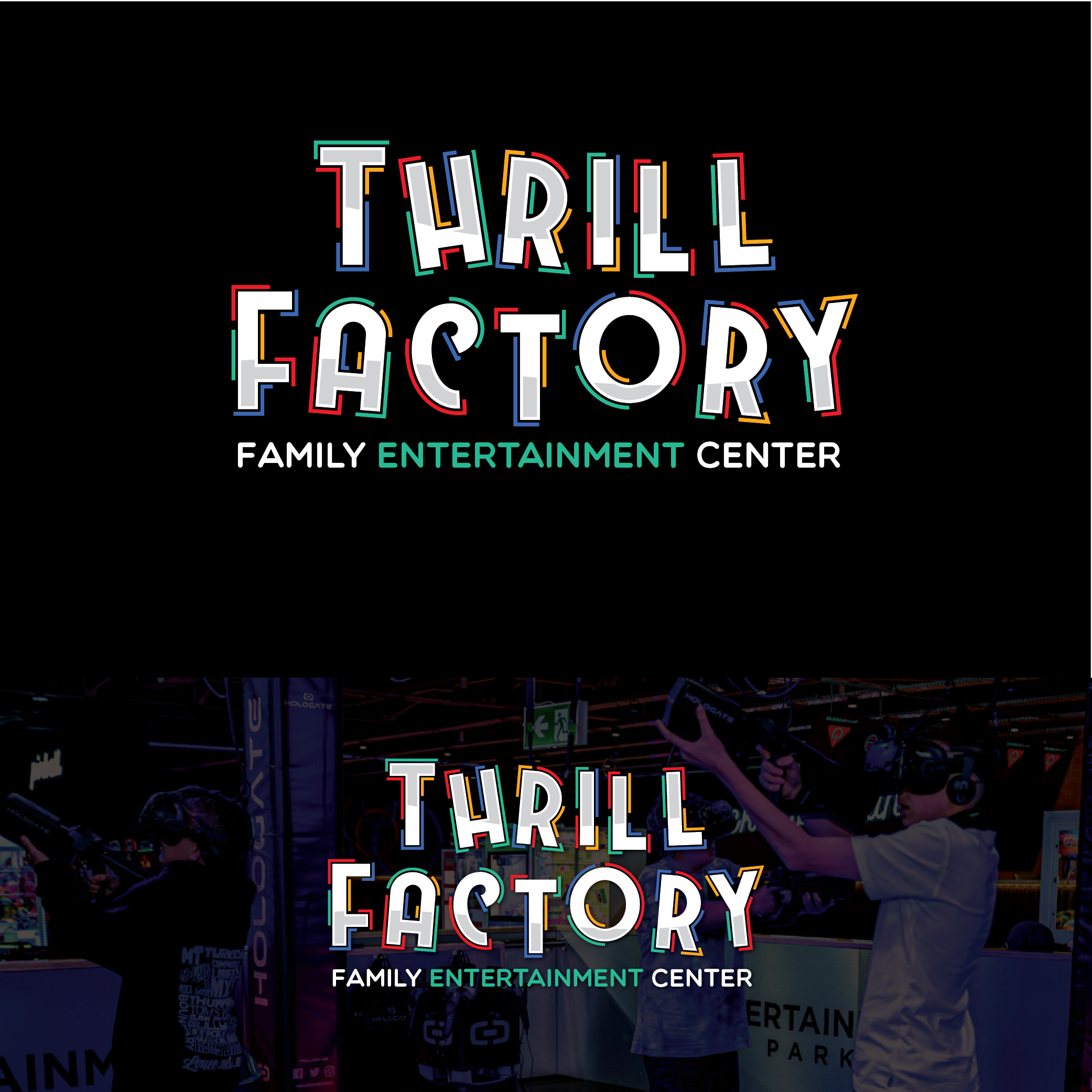 Logo Design by Maxo-Biz for Thrill Factory  | Design #30104820