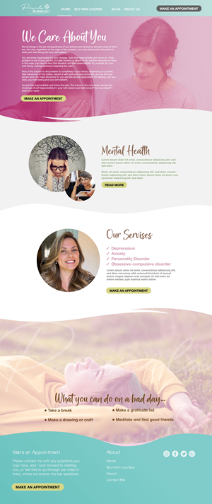 Wix Design by ISDA Designs for this project | Design: #30171124