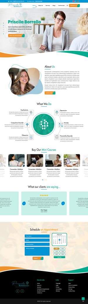Wix Design by pb for this project | Design: #30171314