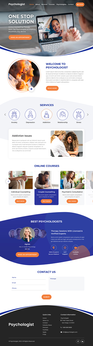 Wix Design by Starlyn DS for this project | Design: #30140413