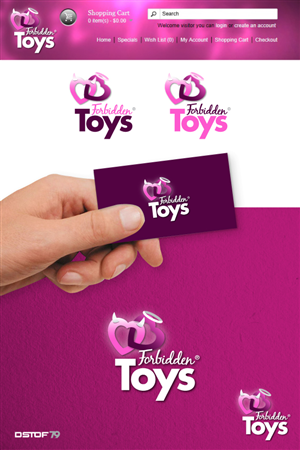 Forbidden Toys | Diseño de Logo por SilverFire