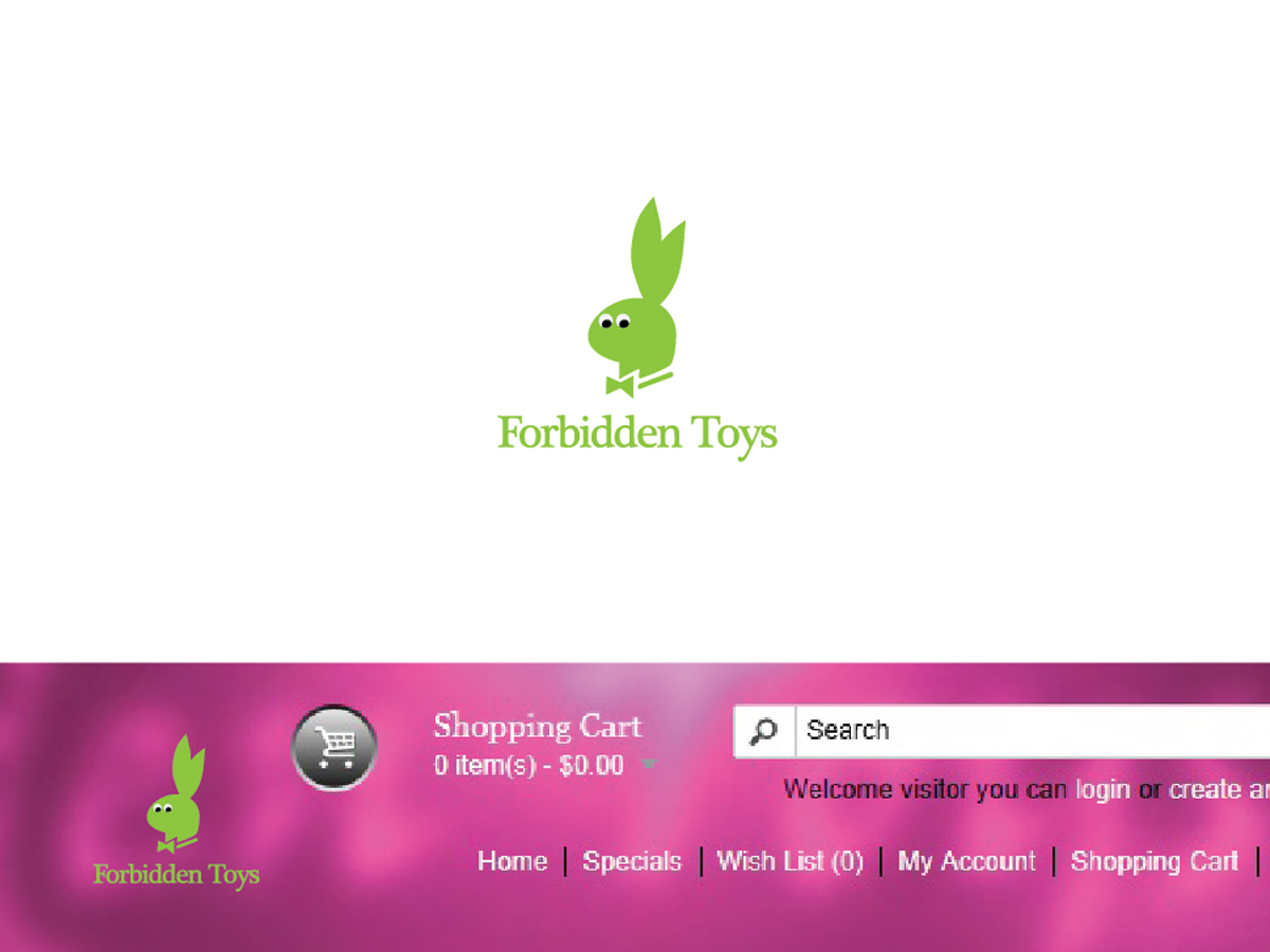 Diseño de Logo por cre8corner.com para Forbidden Toys | Diseño #749314
