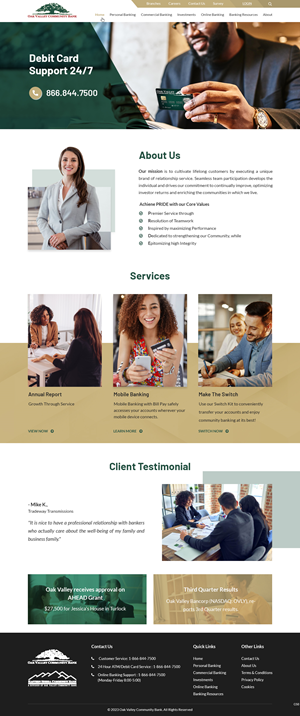 Web Design by pb for ONEELEVEN | Design: #30113307