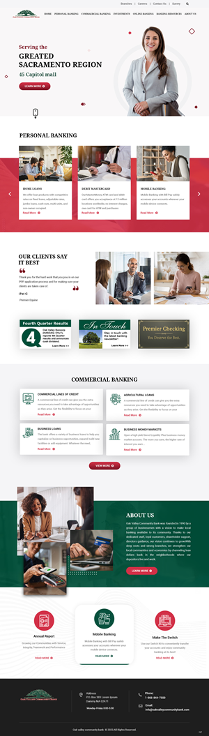 Web Design by pb for ONEELEVEN | Design: #30113308