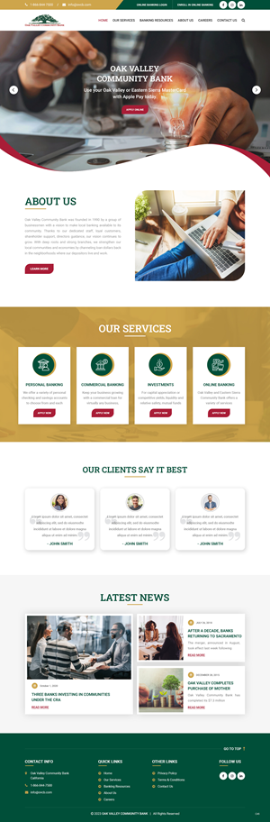 Web Design by pb for ONEELEVEN | Design: #30113311