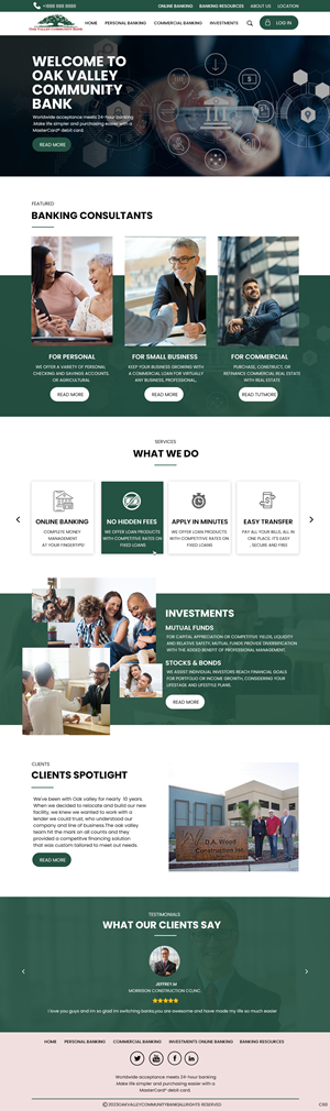 Web Design by pb for ONEELEVEN | Design: #30119010