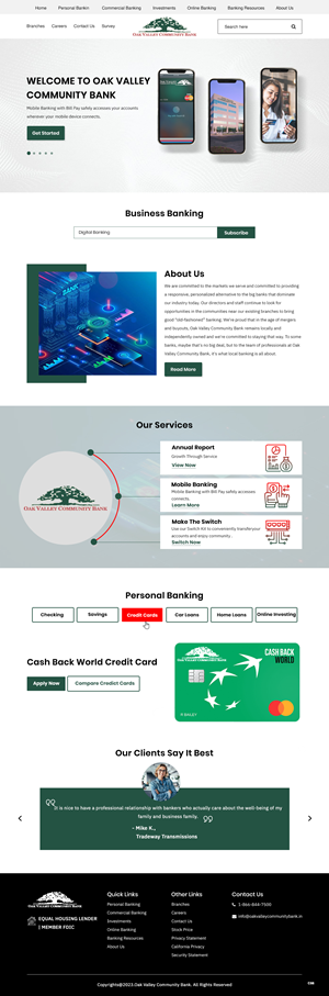 Web Design by pb for ONEELEVEN | Design: #30445853