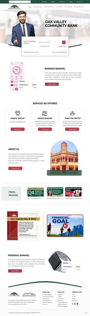 Web Design by pb for ONEELEVEN | Design: #30460633