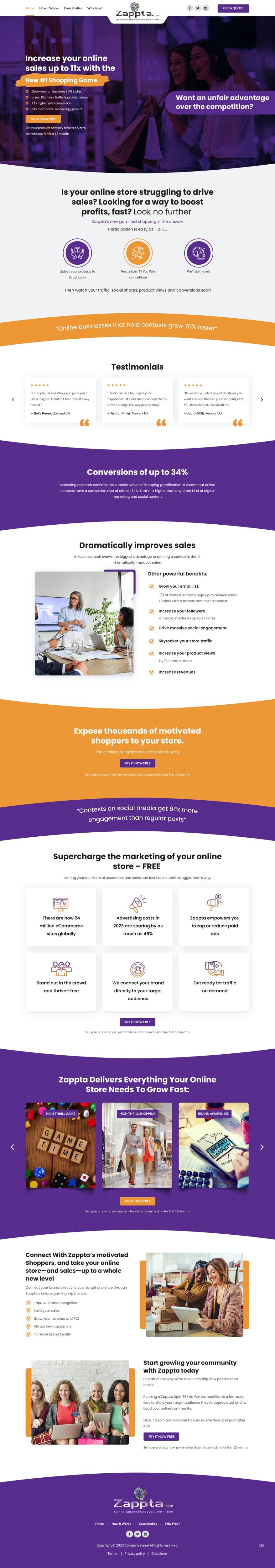Web Design by pb for this project | Design #30119055