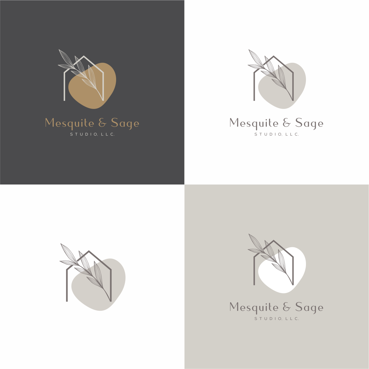 Logo Design by Petar 7 for Mesquite & Sage Studio | Design #30120241