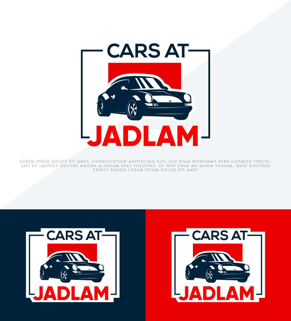 Logo Design by Ayub Zafar for Jadlam Racing Models | Design #30146396
