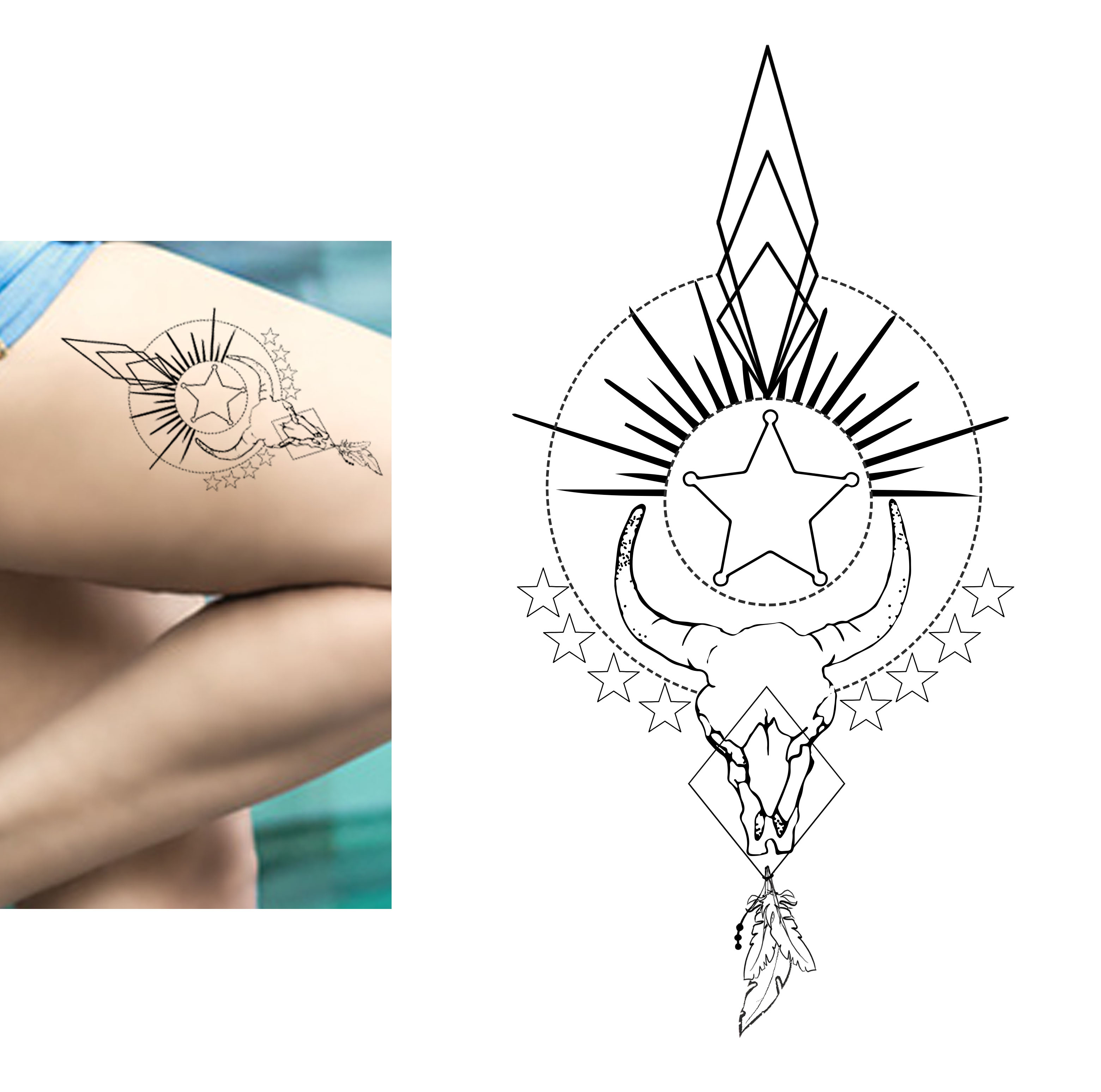 Tattoo Design by ioio for this project | Design #30126570