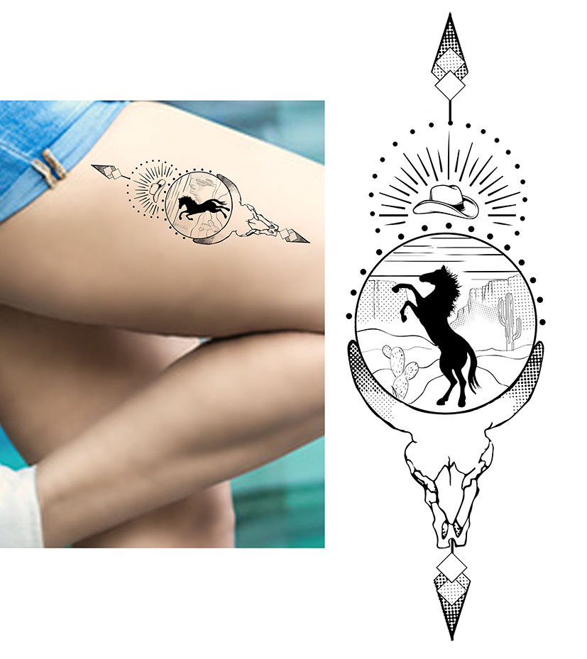 Diseño de Tatuaje por ioio para este proyecto | Diseño #30127796