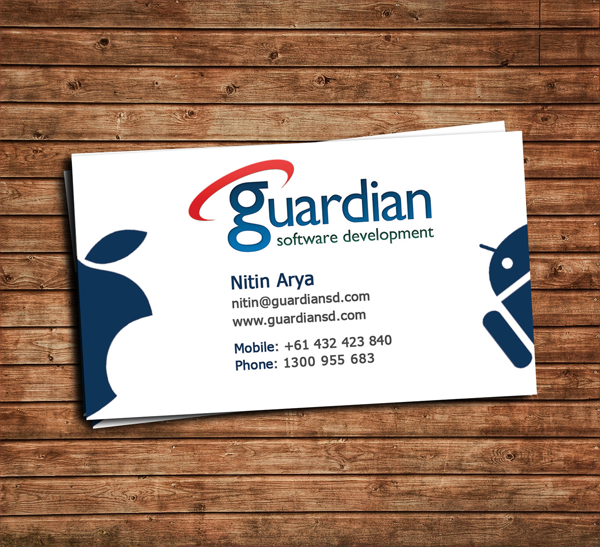 Business Card Design by Armin Shohrati for this project | Design #3099224