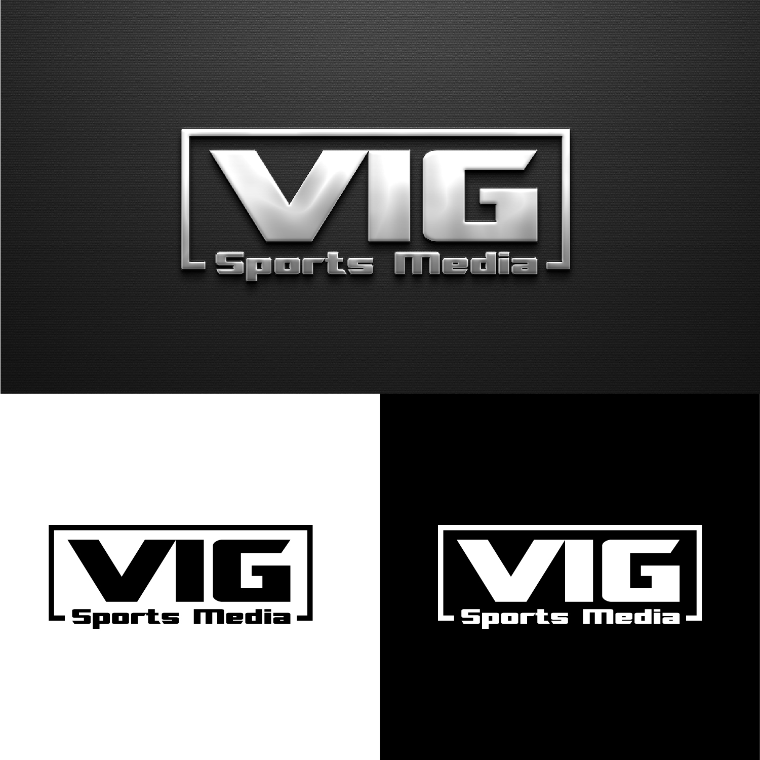 Logo Design by S.H Designs for VIG Sports Media LLC | Design #30114617